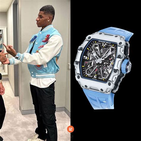 Football Player Marcus Rashford Watch Collection